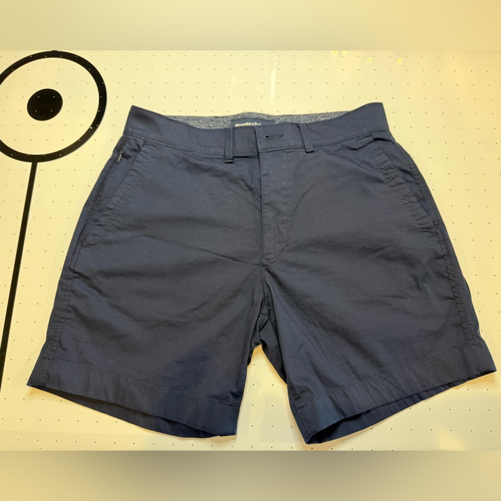 Abercrombie & Fitch Heathered Gray Shorts